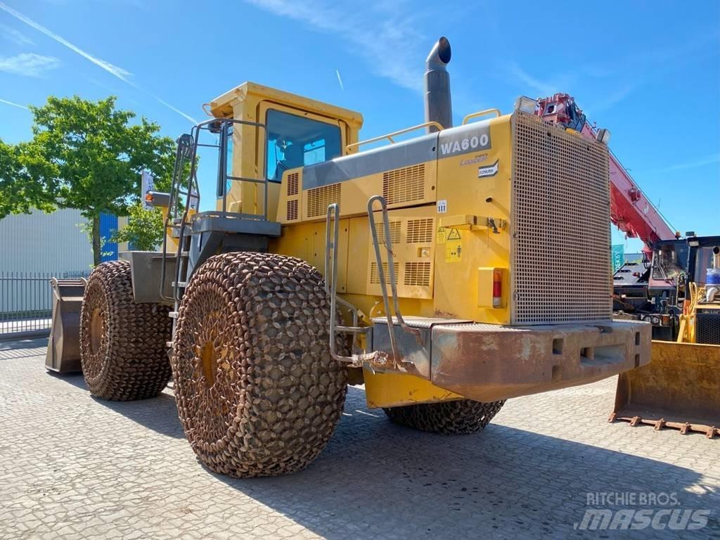 Komatsu WA 600-3 Læssemaskiner på hjul