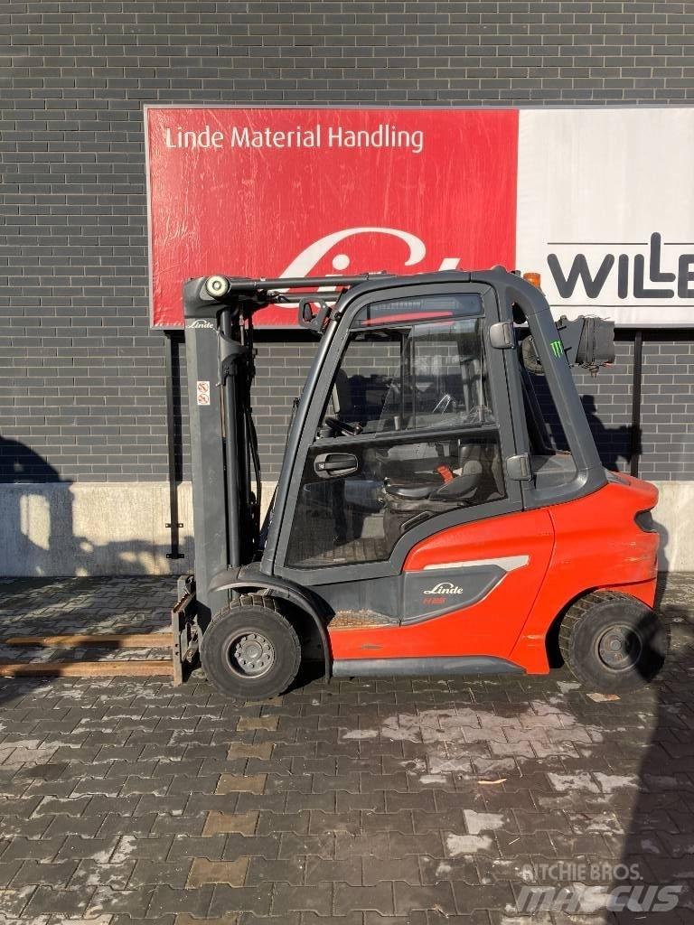 Linde H25D/1202 Diesel gaffeltrucks