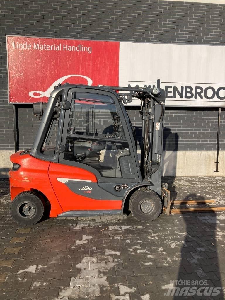 Linde H25D/1202 Diesel gaffeltrucks