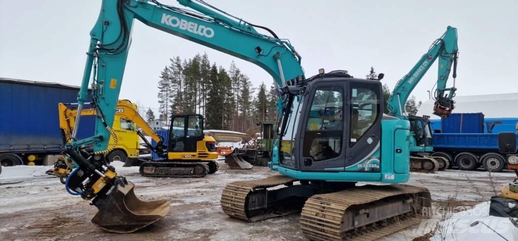 Kobelco SK140SRLC-5 Gravemaskiner på larvebånd