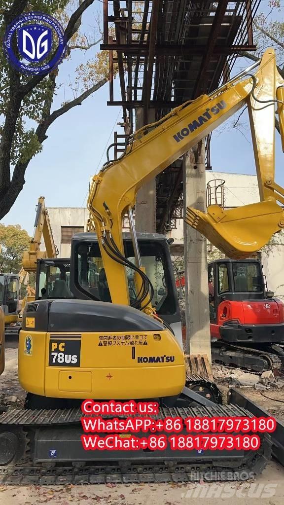 Komatsu PC 78 US Gravemaskiner på larvebånd