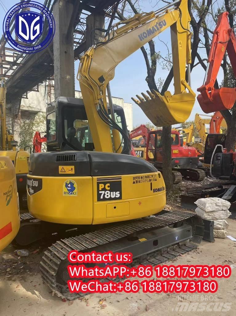 Komatsu PC 78 US Gravemaskiner på larvebånd