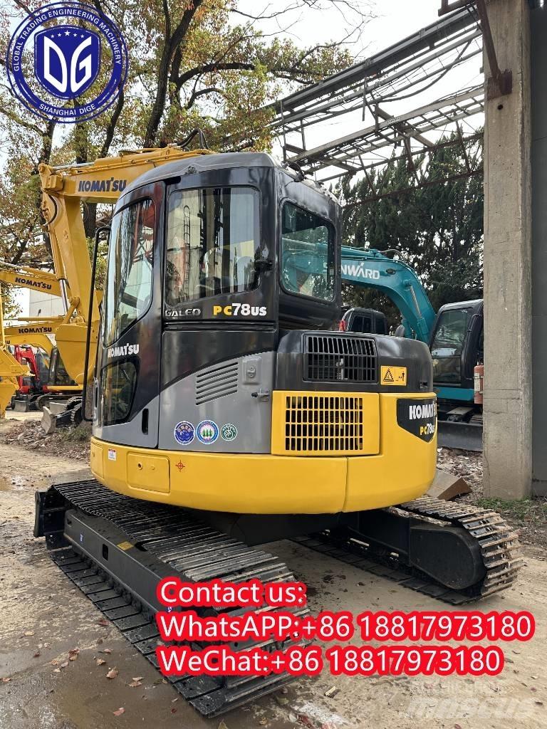 Komatsu PC 78 US Gravemaskiner på larvebånd
