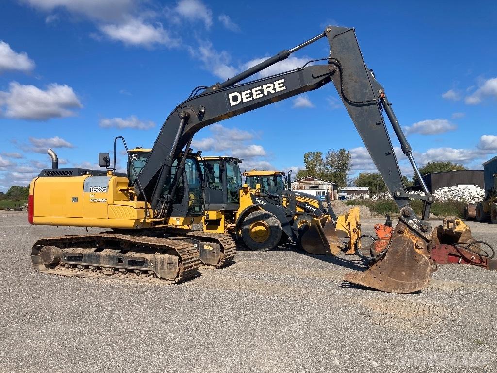 DEERE 160G LC Gravemaskiner på larvebånd