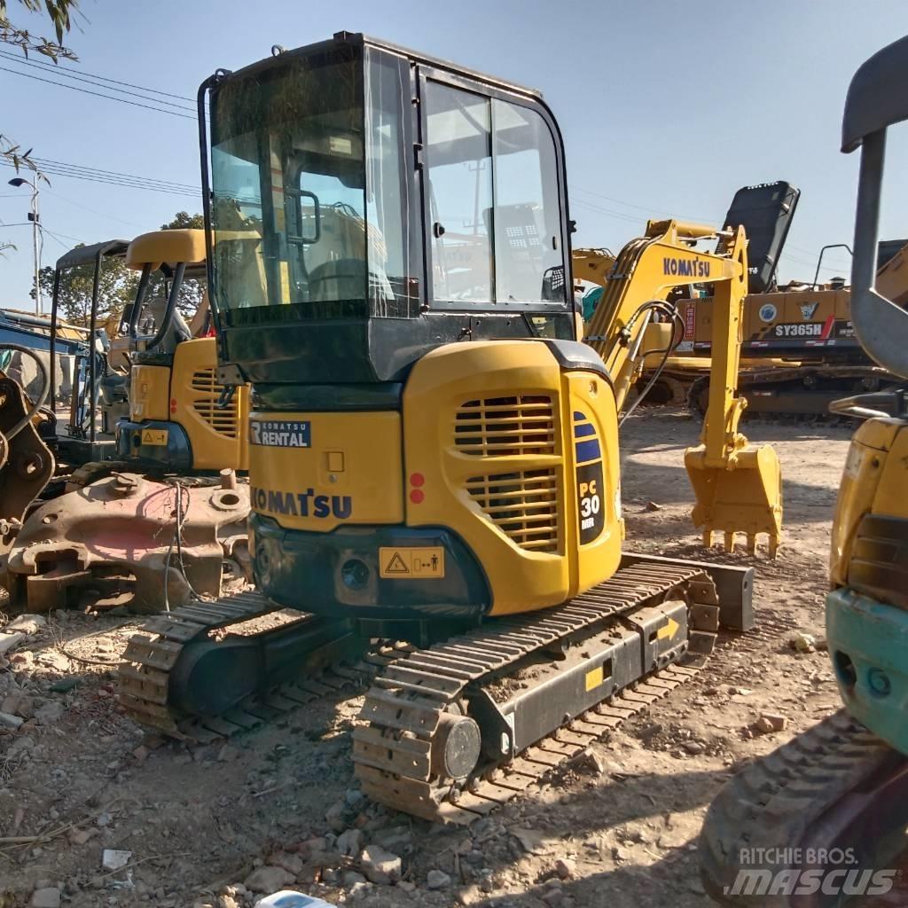 Komatsu PC 30 MR-3 Minigravemaskiner