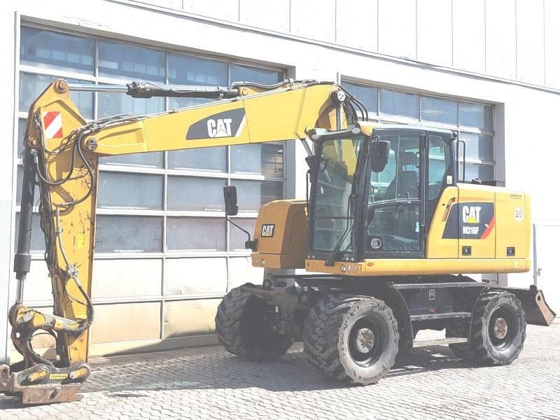 CAT M 316 F Gravemaskiner på hjul