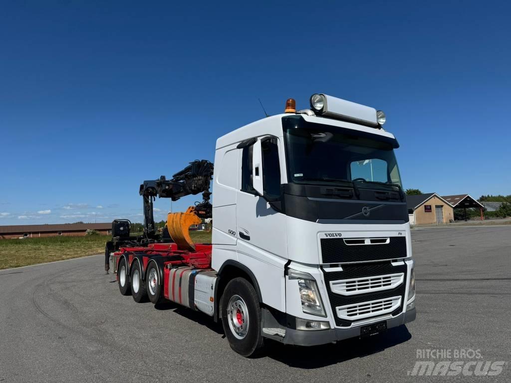 Volvo FH 500 Lastbil med kran