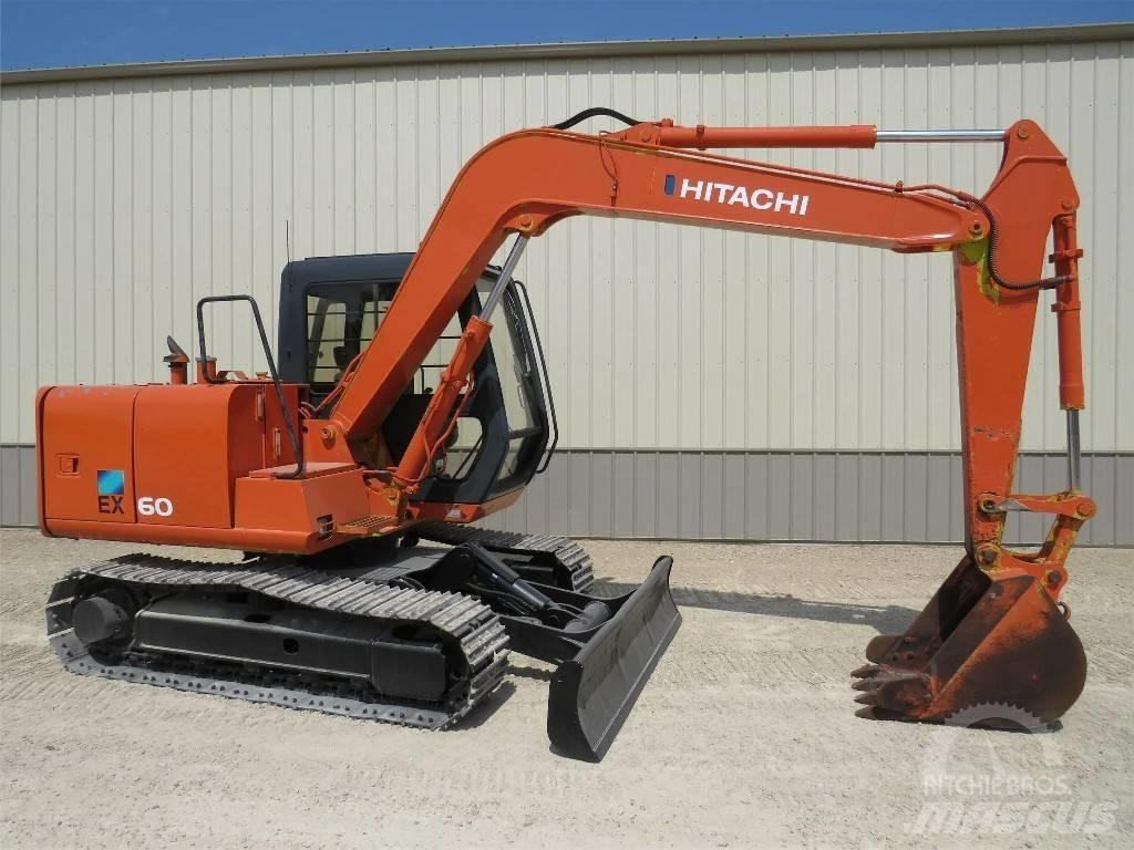 Hitachi EX 60 Minigravemaskiner
