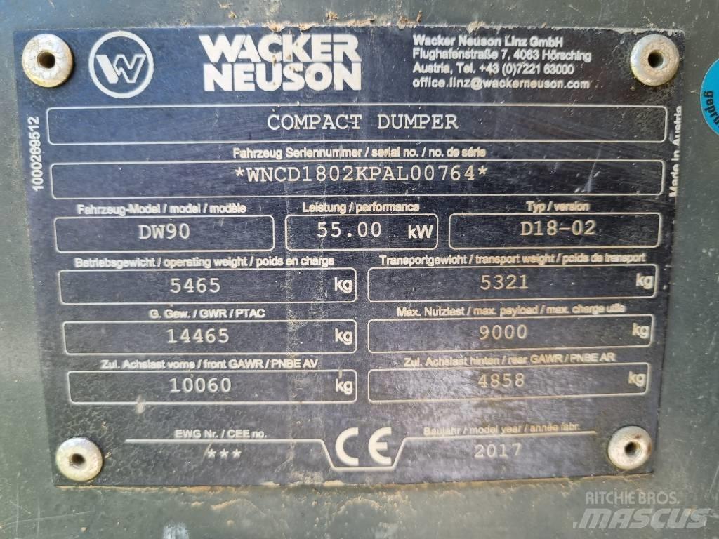 Wacker Neuson DW 90 Dumpere