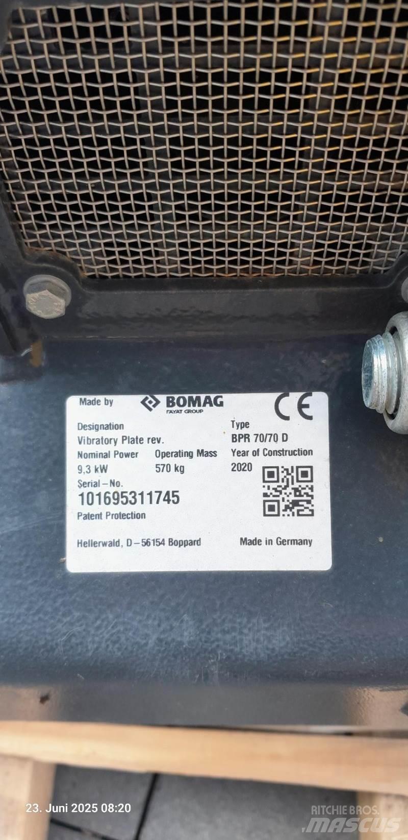 Bomag BPR 70/70 DE Vibratorer