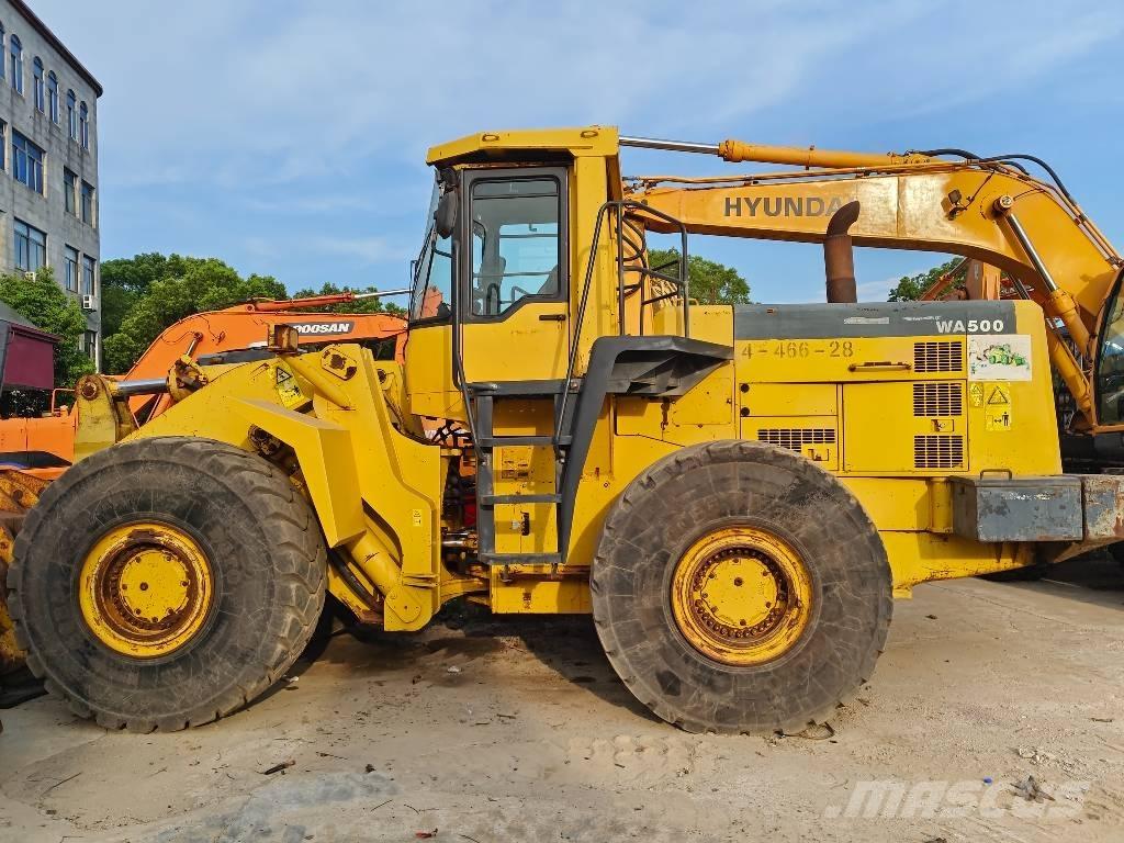 Komatsu WA 500 Læssemaskiner på hjul