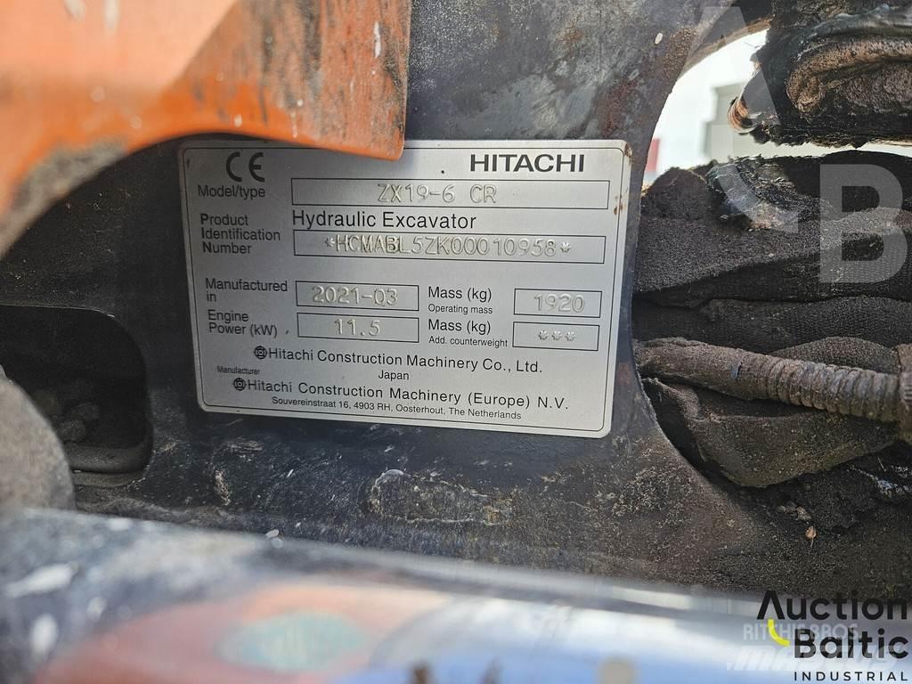 Hitachi ZX19-6 CR Minigravemaskiner