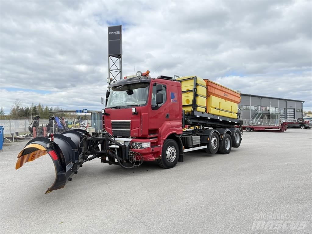 Sisu R500 8X2 Demonterbare/wirehejs lastbiler