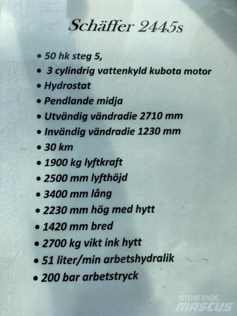 Schäffer 2445s Læssere