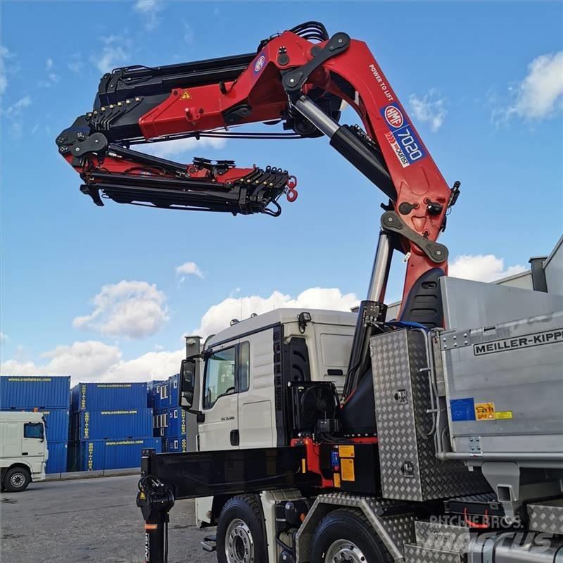 HMF 7020-K7 Lastbilmonterede kraner