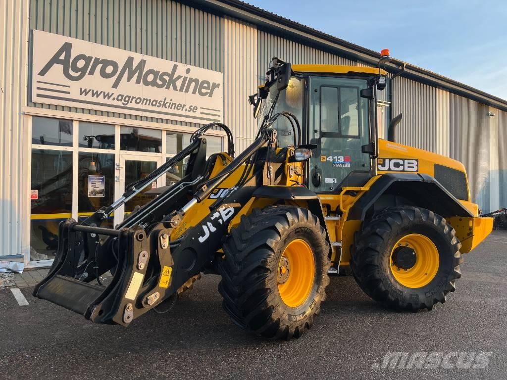 JCB 413 S Læssemaskiner på hjul