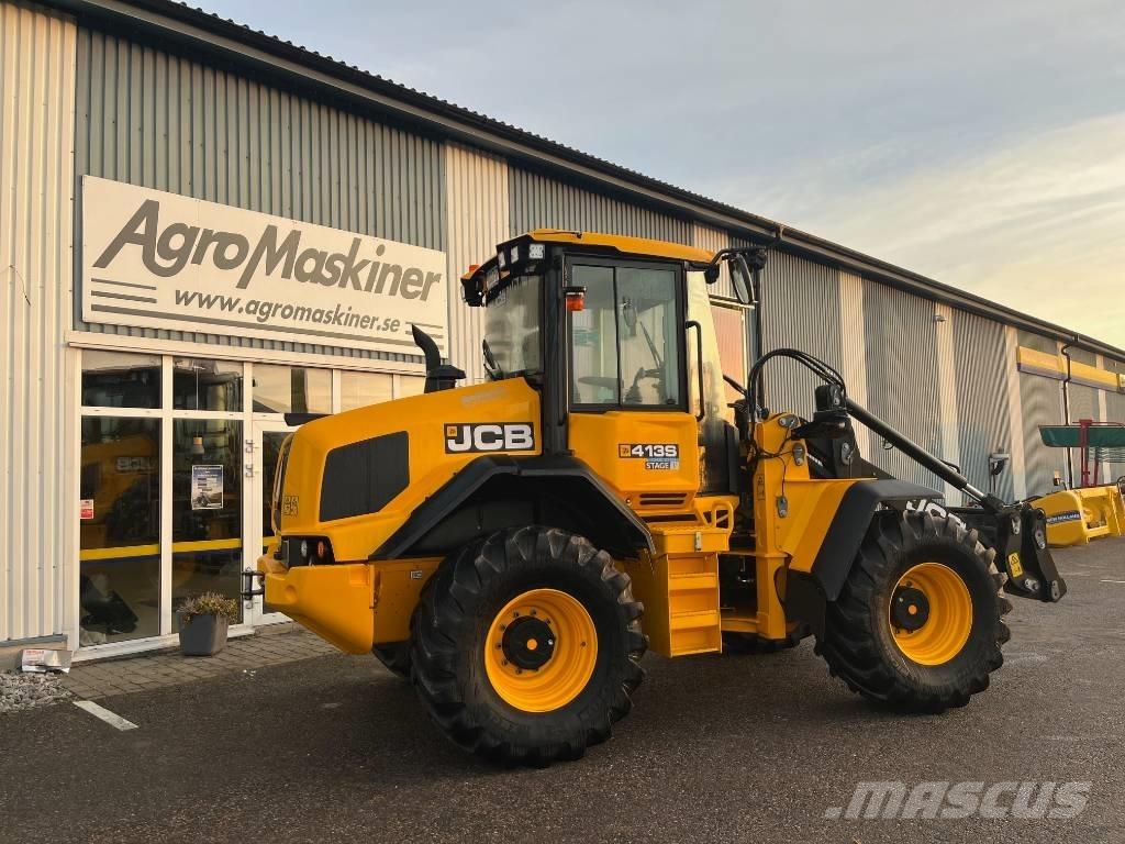 JCB 413 S Læssemaskiner på hjul