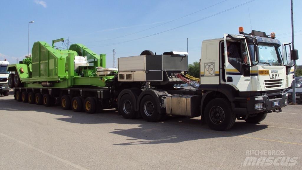  Capperi SCT65BLLA Semi-trailer med lad/flatbed
