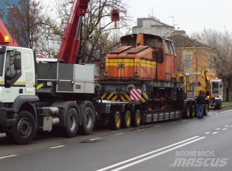  Capperi SCT65BLLA Semi-trailer med lad/flatbed