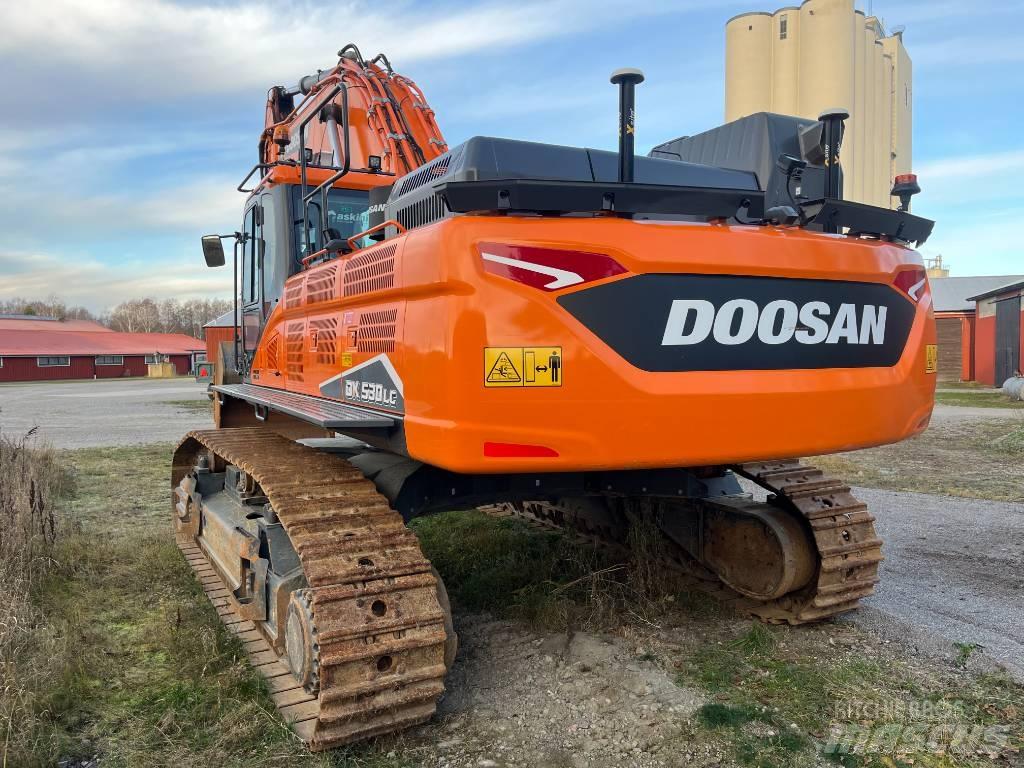 Doosan DX 530 LC-7 Gravemaskiner på larvebånd