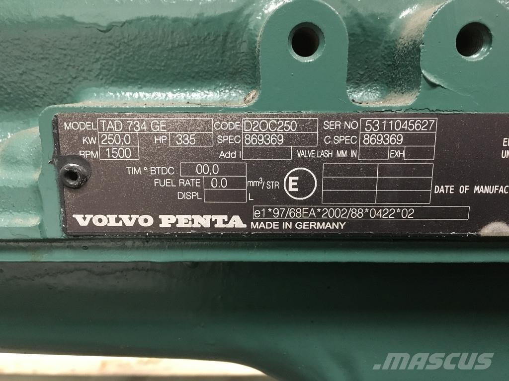 Volvo TAD734GE NEW Motorer