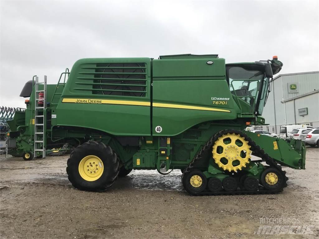 John Deere T670 Mejetærskere