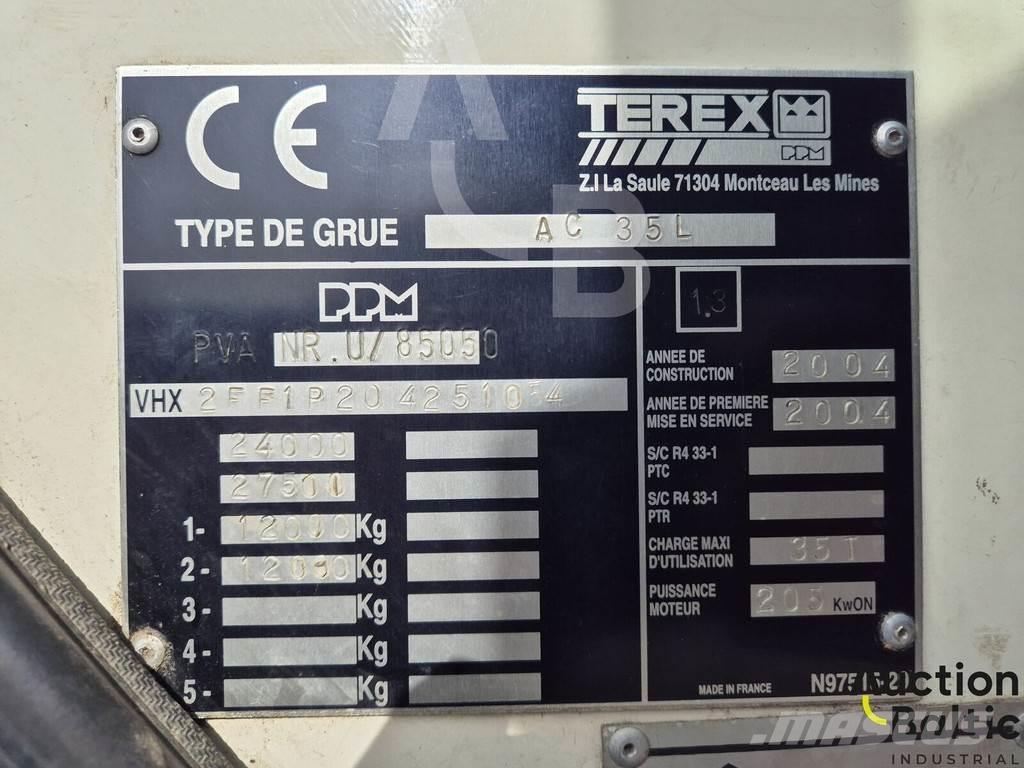 Terex AC 35 L Lastbil med kran
