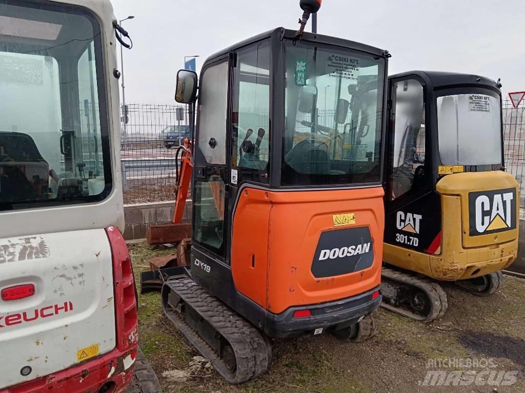 Doosan DX 19 Minigravemaskiner