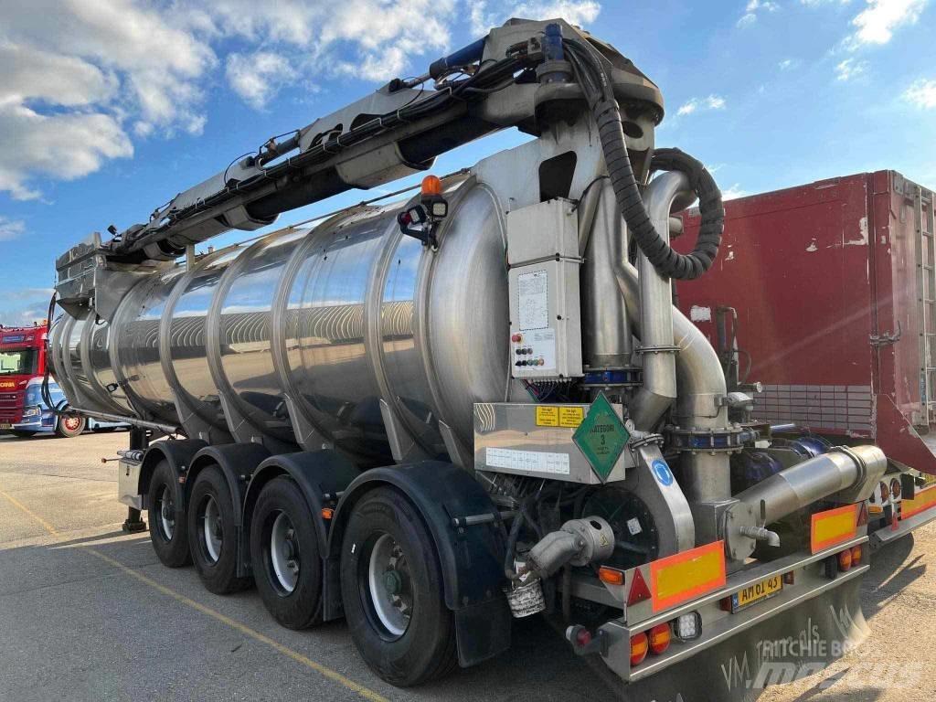 VM tarm tanktrailer Semi-trailer med Tank
