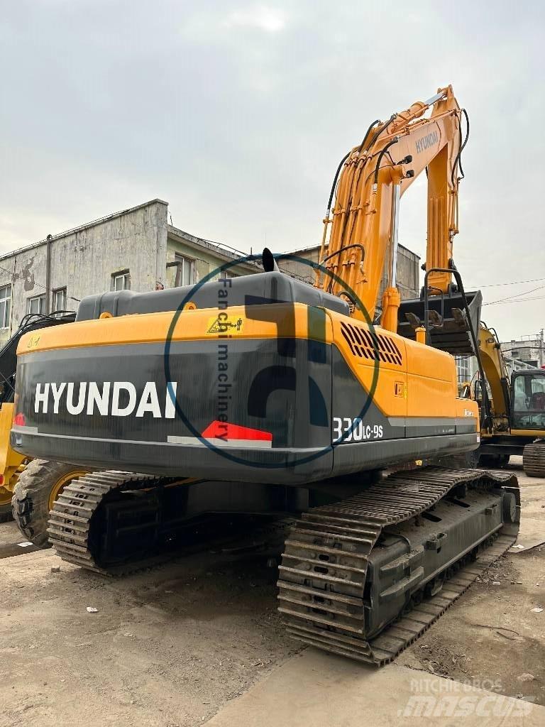 Hyundai 330LC-9T Gravemaskiner på larvebånd