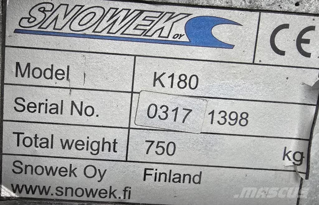 Snowek K180 Andet udstyr til vej- og snerydning