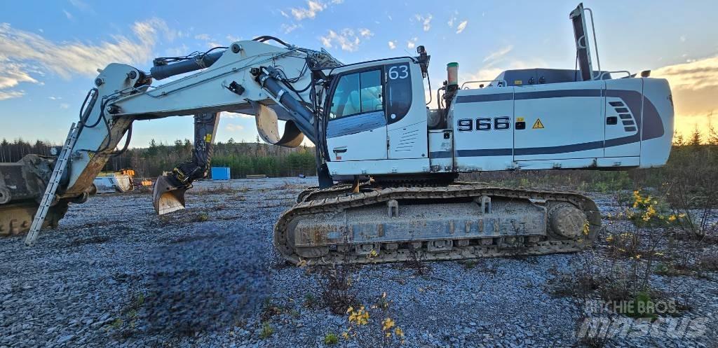 Liebherr R 966 HD Gravemaskiner på larvebånd