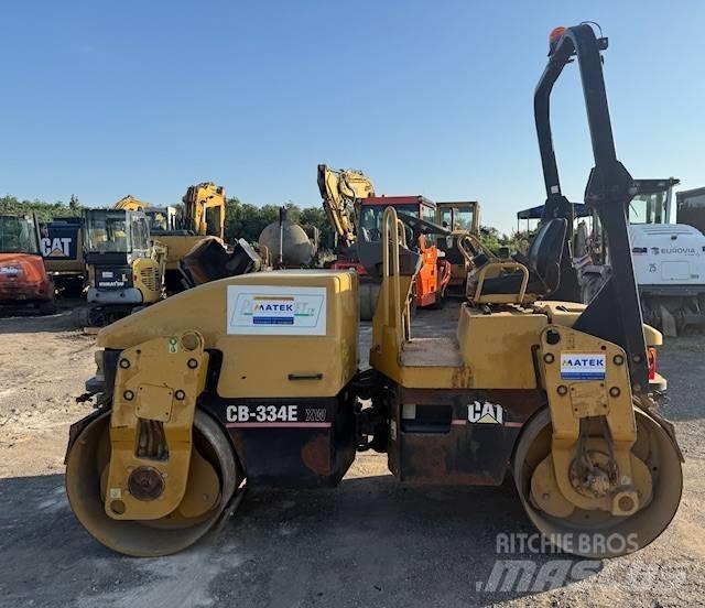 CAT CB 334 E XW Tvilling tromle
