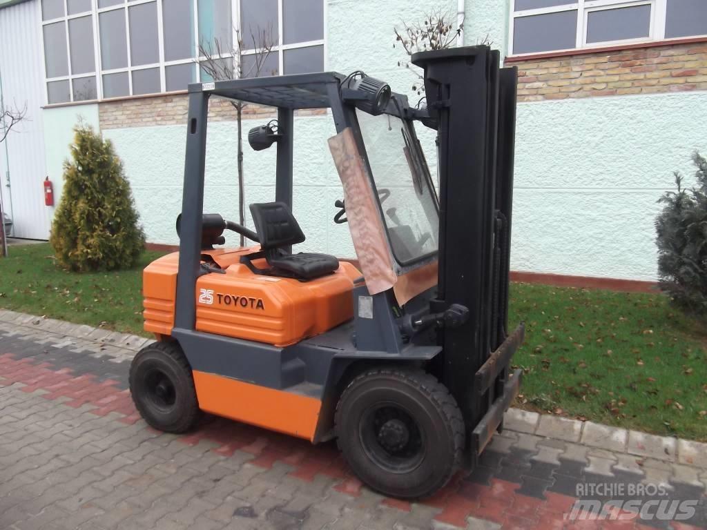 Toyota 5 FD 20 Diesel gaffeltrucks