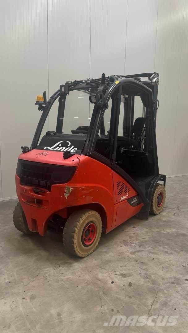 Linde H25T LPG gaffeltrucks