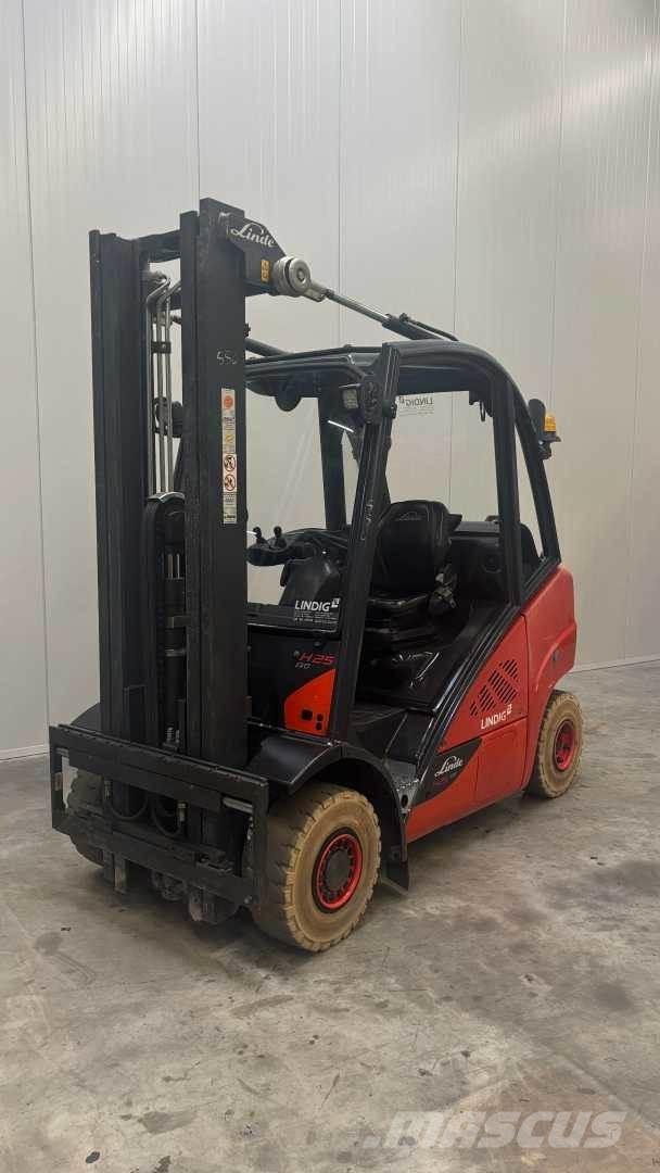 Linde H25T LPG gaffeltrucks