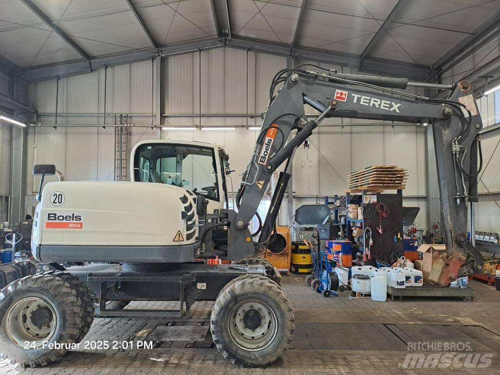 Terex TW 110 Gravemaskiner på hjul