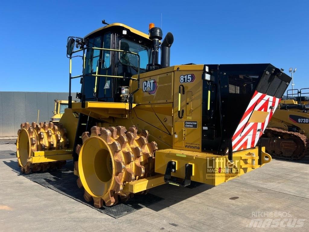 CAT 815 Jordvibrationstromler