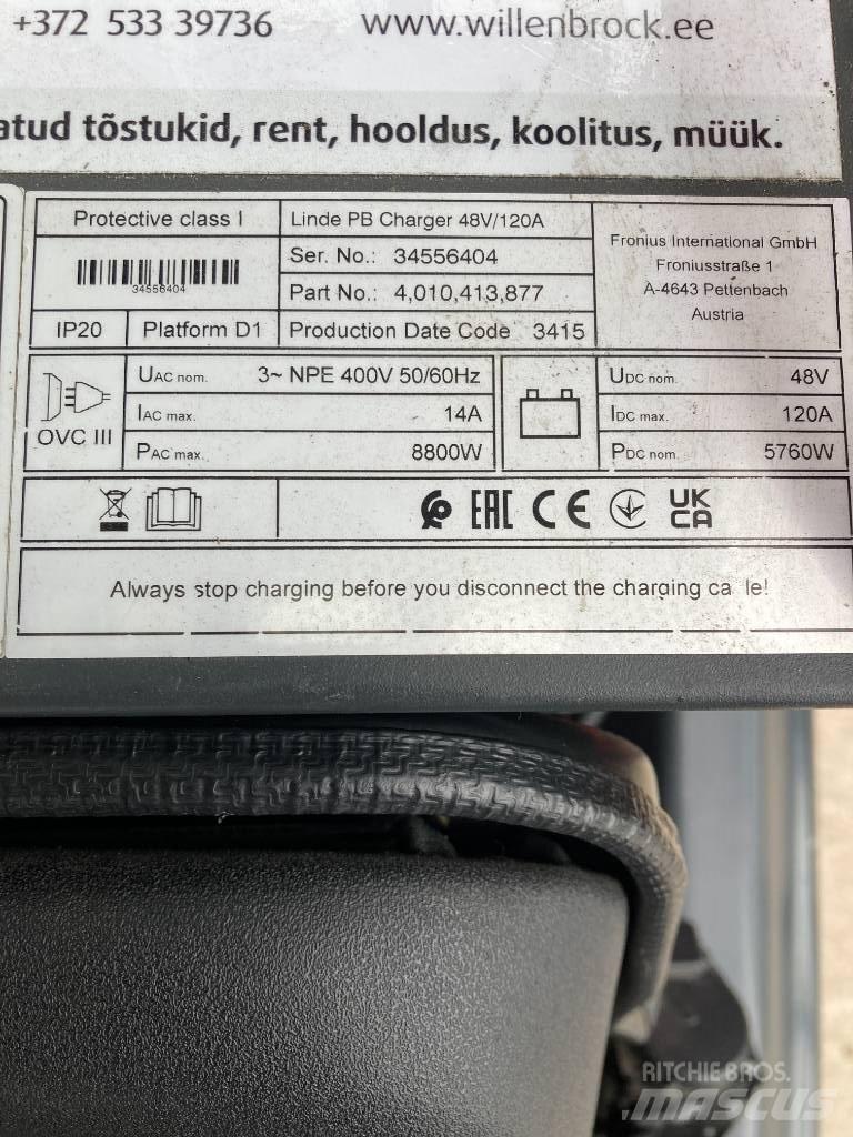 Linde EG20PH/1275-02 El gaffeltrucks