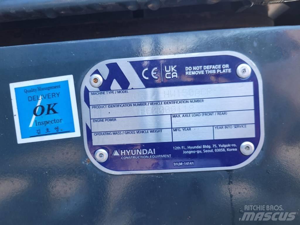 Hyundai HW 150 ACR Gravemaskiner på hjul