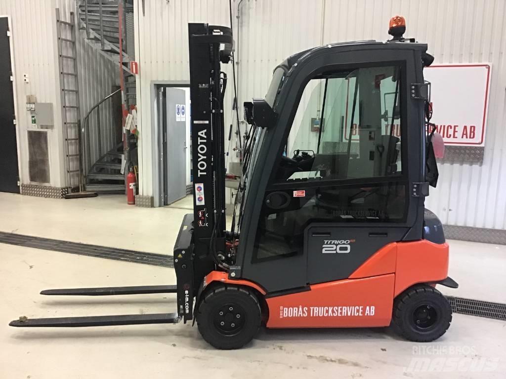Toyota 8 FBMK 20 T El gaffeltrucks