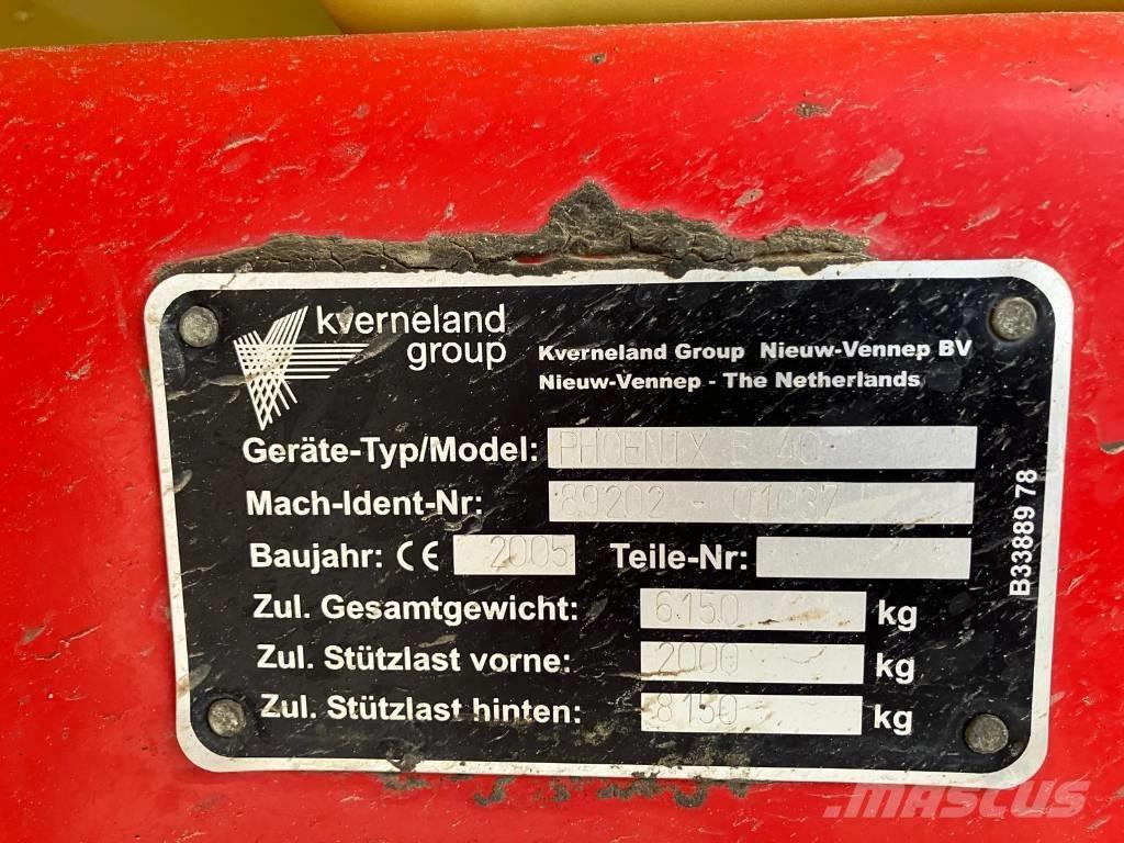 Rau Phoenix B 40 Trailersprøjter