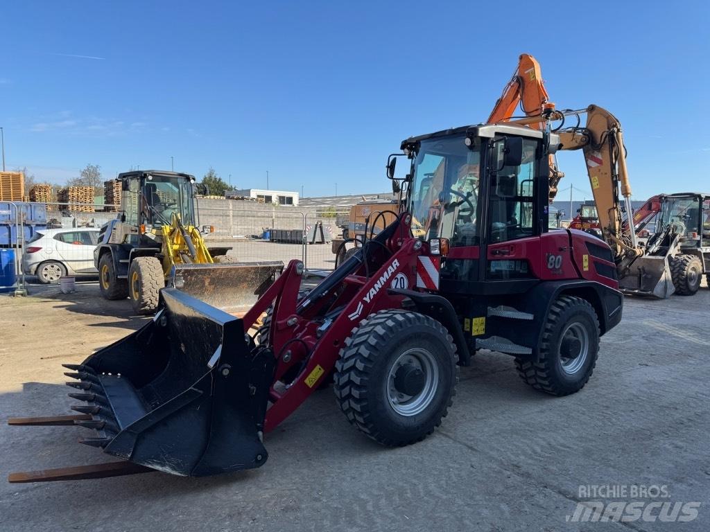 Yanmar V80 (02006) Læssemaskiner på hjul