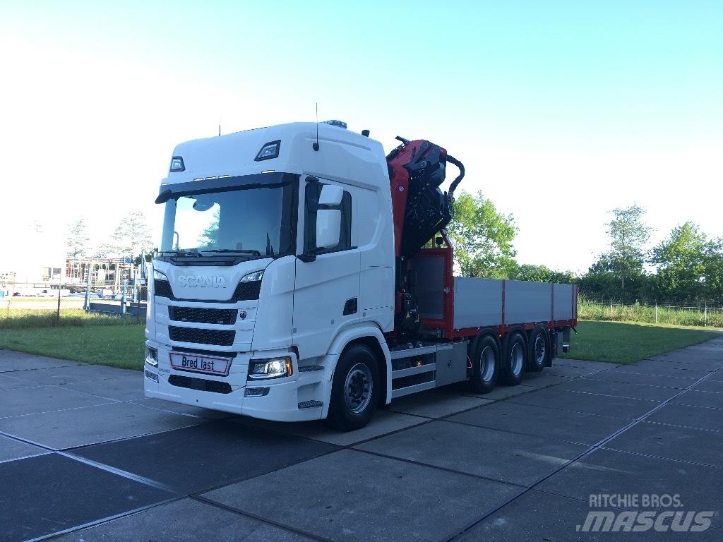 Scania R 560 Lastbil med kran