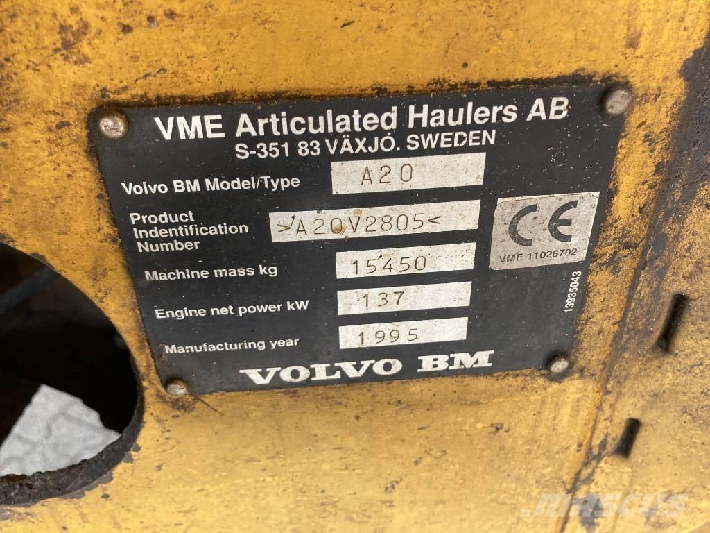 Volvo A 20 6x6 Terrængående lastbiler