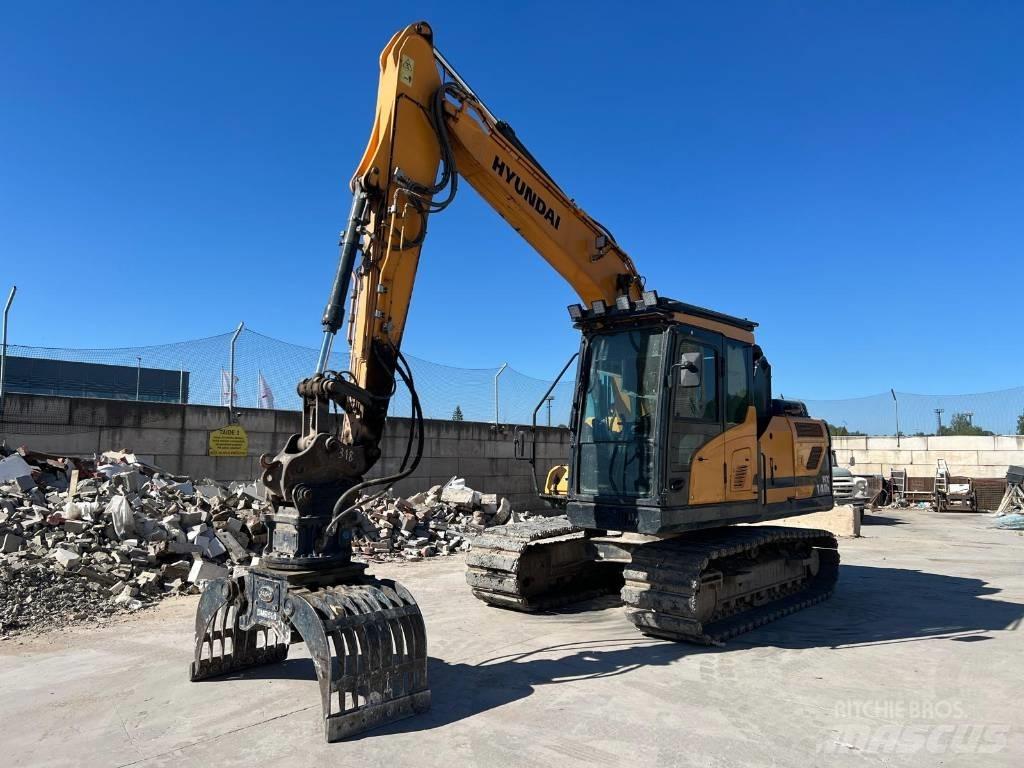 Hyundai HX 140 HRC Gravemaskiner på larvebånd