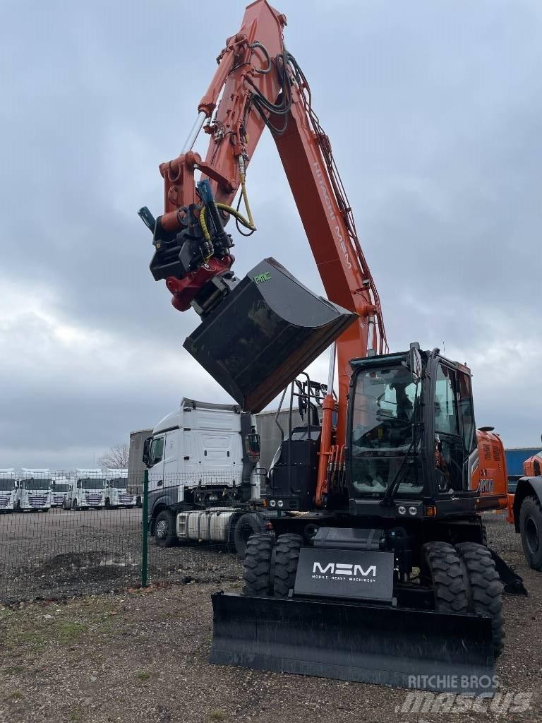 Hitachi ZX180W-7 Gravemaskiner på hjul