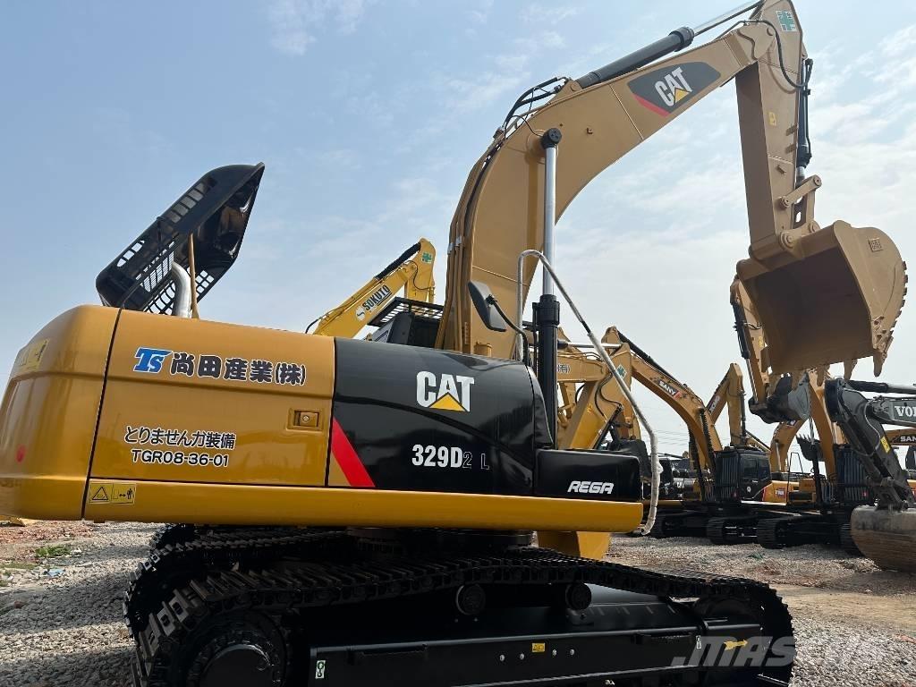 CAT 329D2 Gravemaskiner på larvebånd