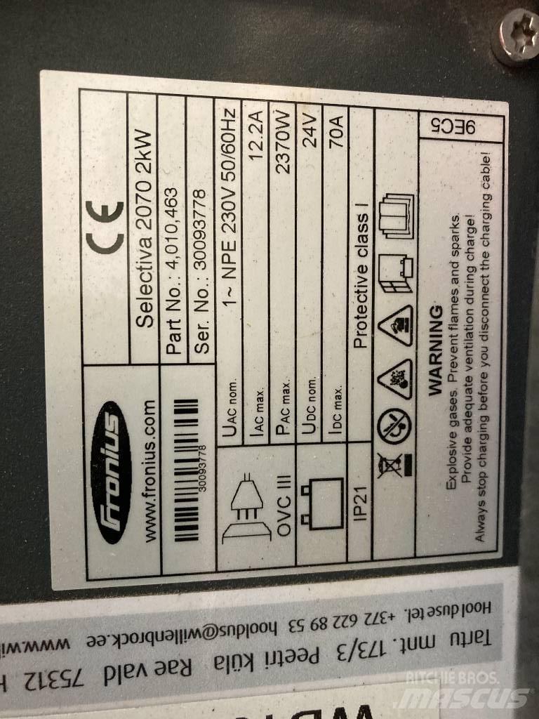 Linde E12/386 El gaffeltrucks