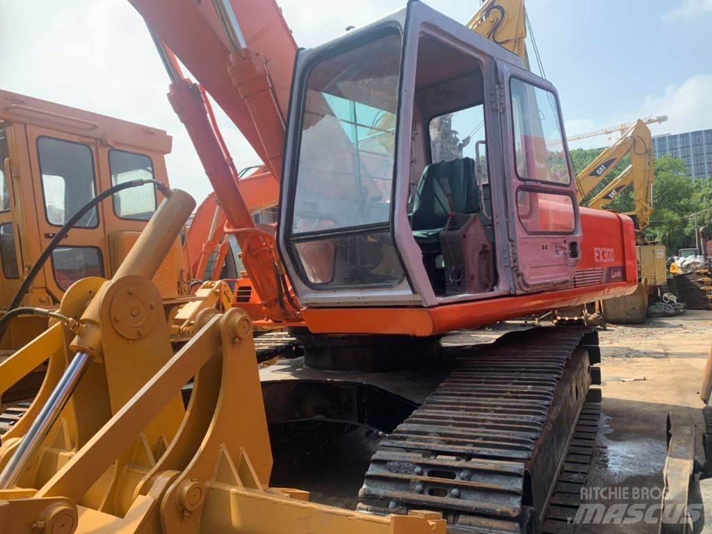 Hitachi EX300 Gravemaskiner på larvebånd